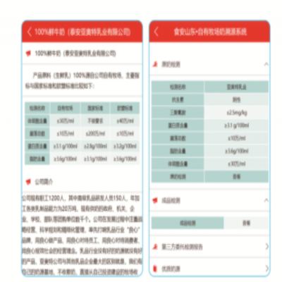奶業(yè)溯源系統(tǒng)